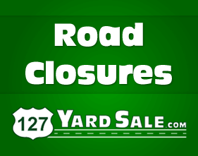 Road Closures - 127 Yard Sale
