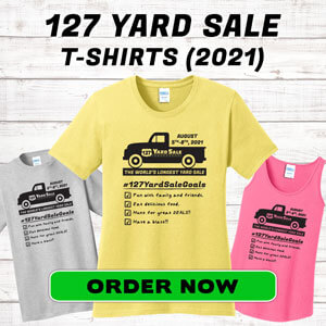127 Yard Yale T-shirt Sale 2021 