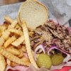 Pulled Pork Sandwich with Fries