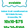 INDOOR SPACES-CROSSVILLE, TN