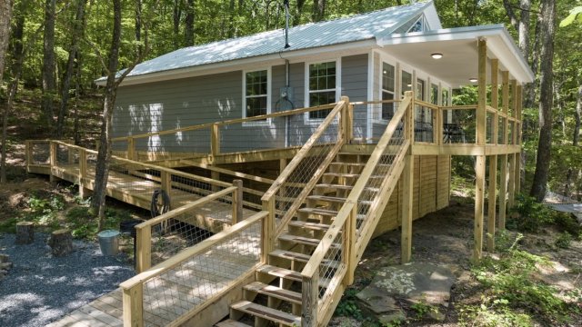 The Otter Box Cabin at Woodland Retreat at DeSoto