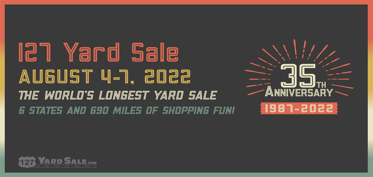 127 Yard Sale 35th Anniversary