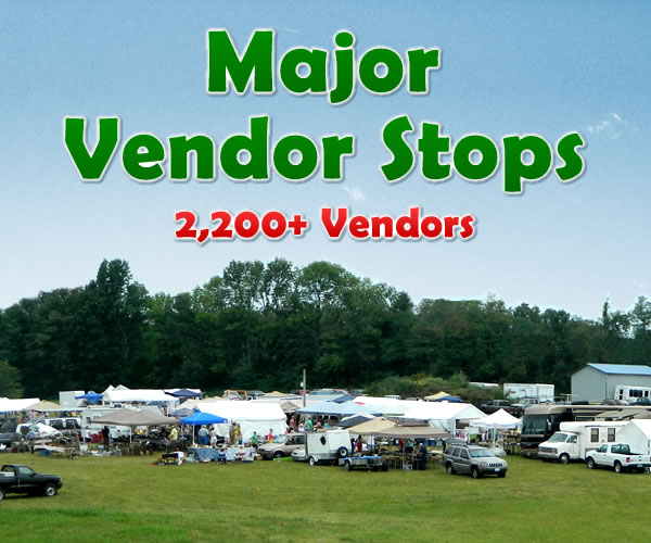 Major Vendor Stops - 127 Yard Sale